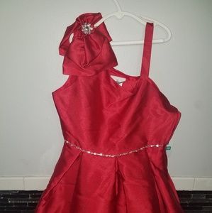 A red dress